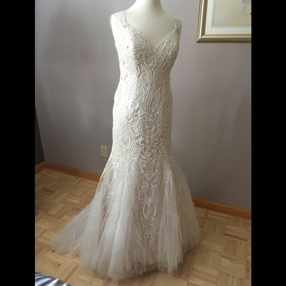 One of a kind wedding gown